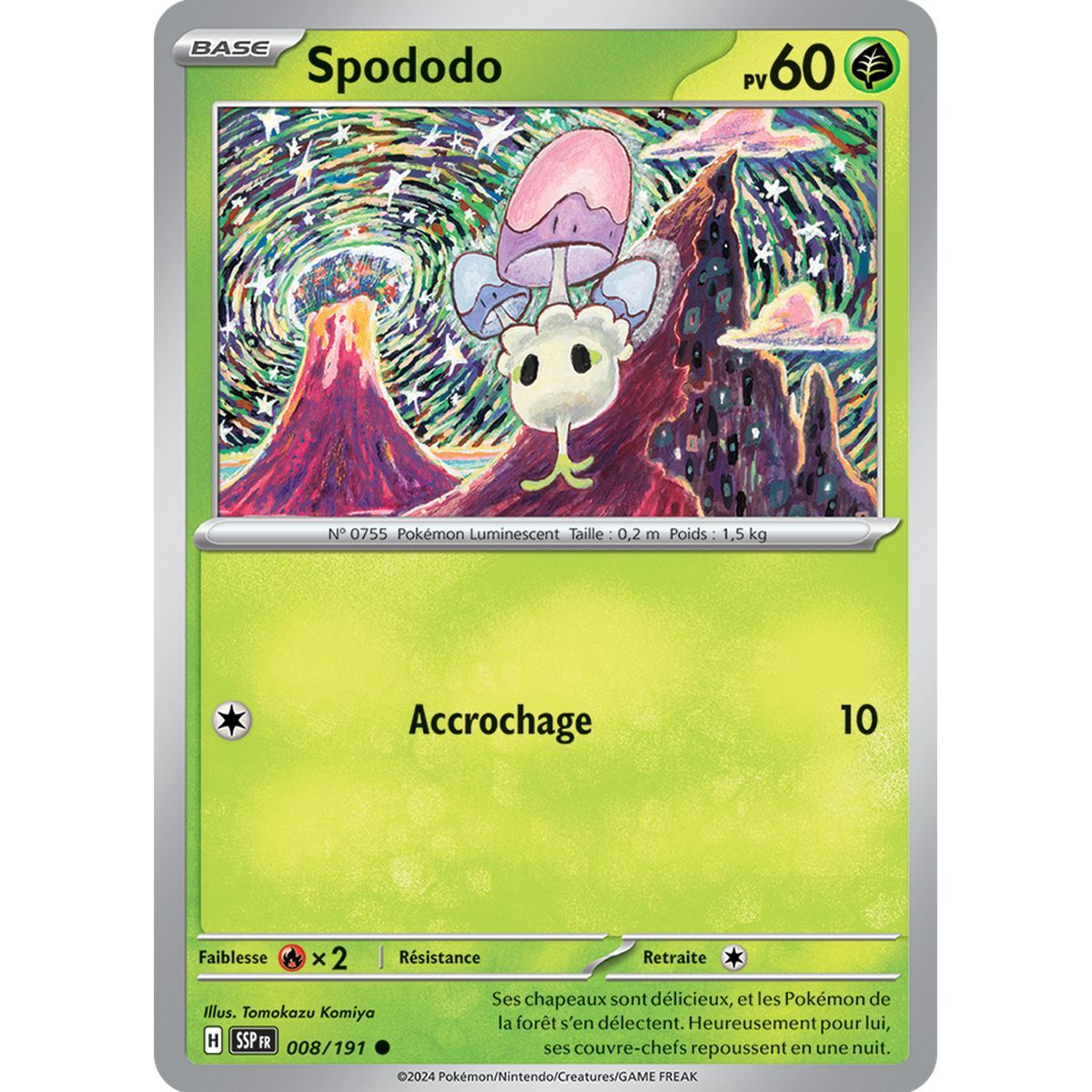 Spododo - Commune 8/191 - Scarlet and Purple Surging Spark