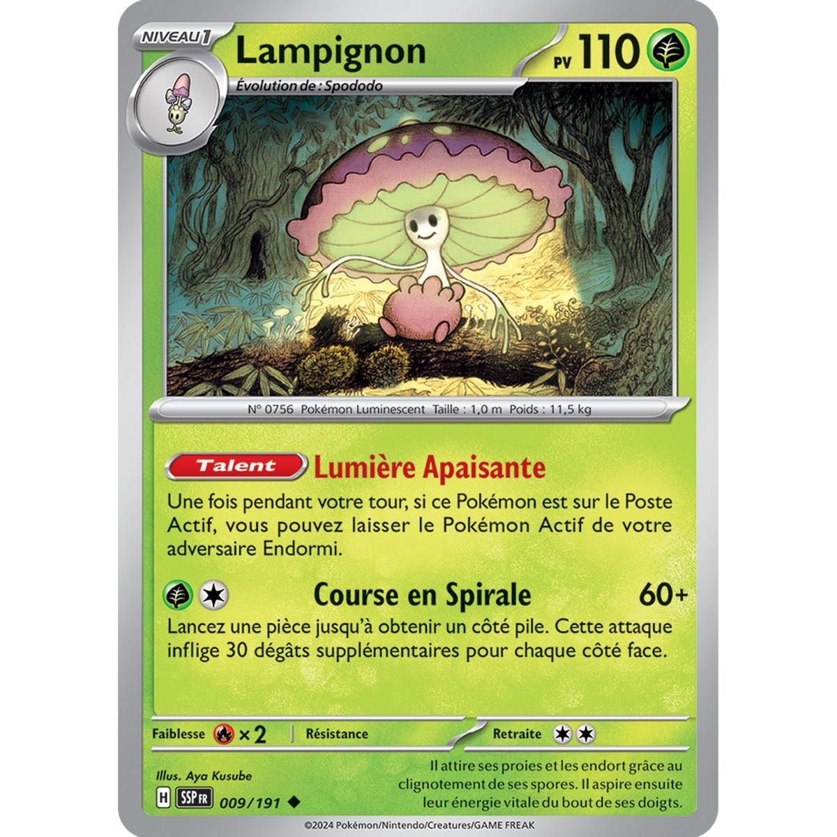 Lampignon - Uncommon 9/191 - Scarlet and Violet Surging Spark