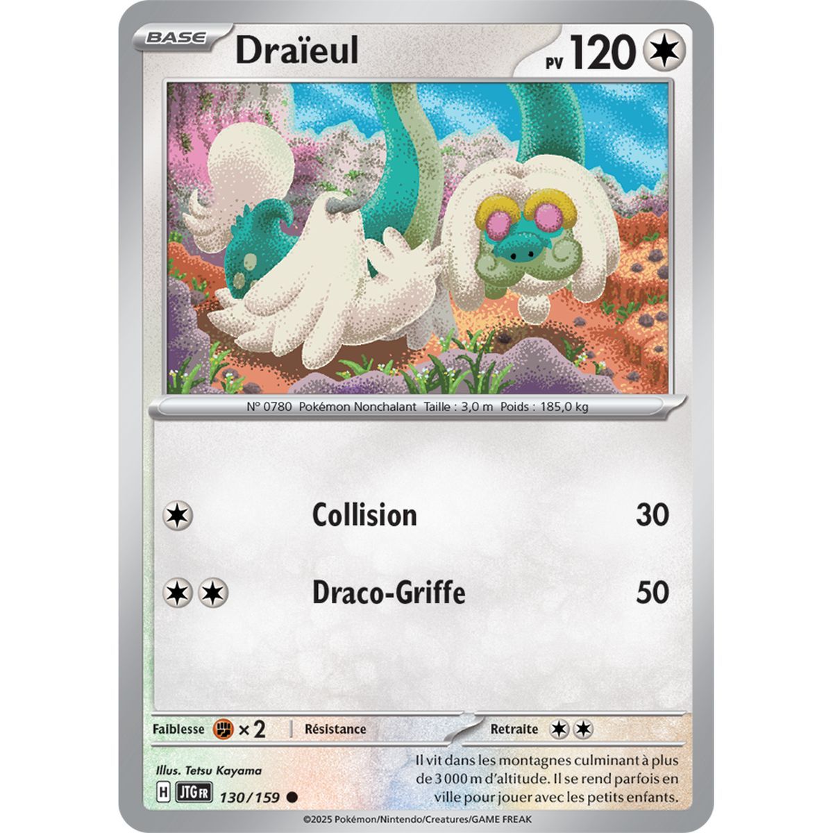 Draïeul - Reverse 130/159 - Scarlet and Violet 9 Adventures Together