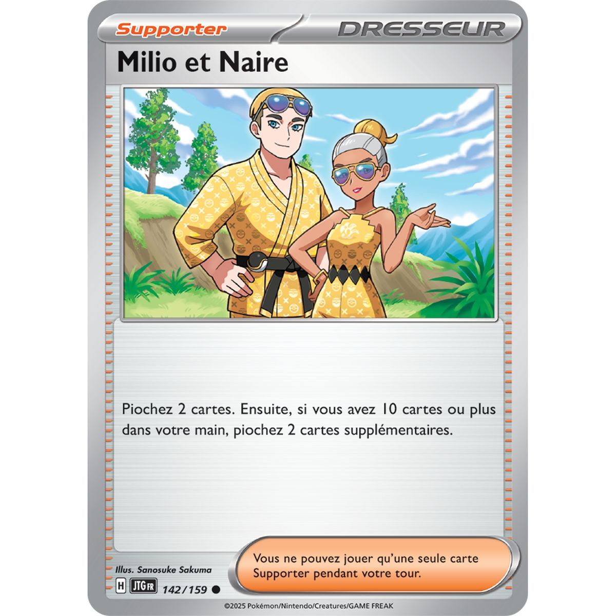 Milio and Naire - Reverse 142/159 - Scarlet and Violet 9 Adventures Together