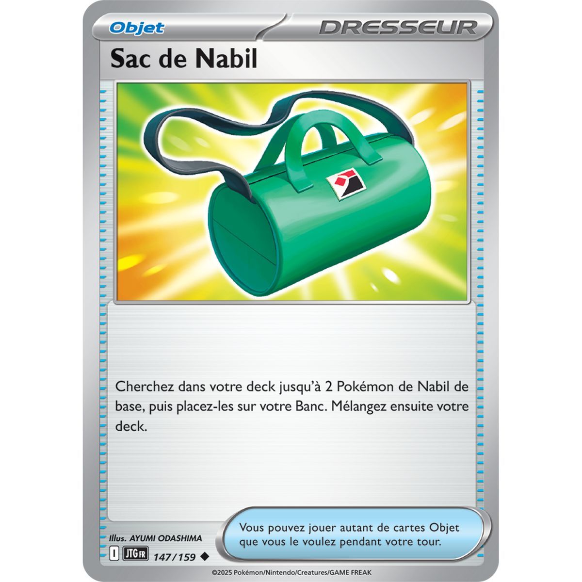 Nabil's Bag - Reverse 147/159 - Scarlet and Purple 9 Adventures Together