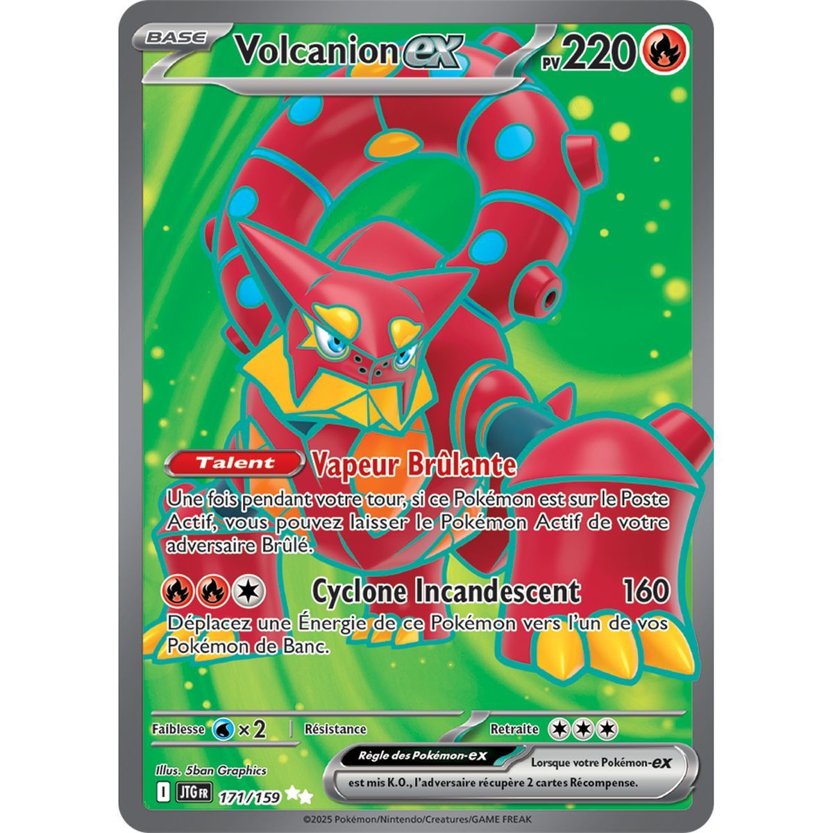 Item Volcanion-ex - Ultra Rare 171/159 - Scarlet and Purple 9 Adventures Together