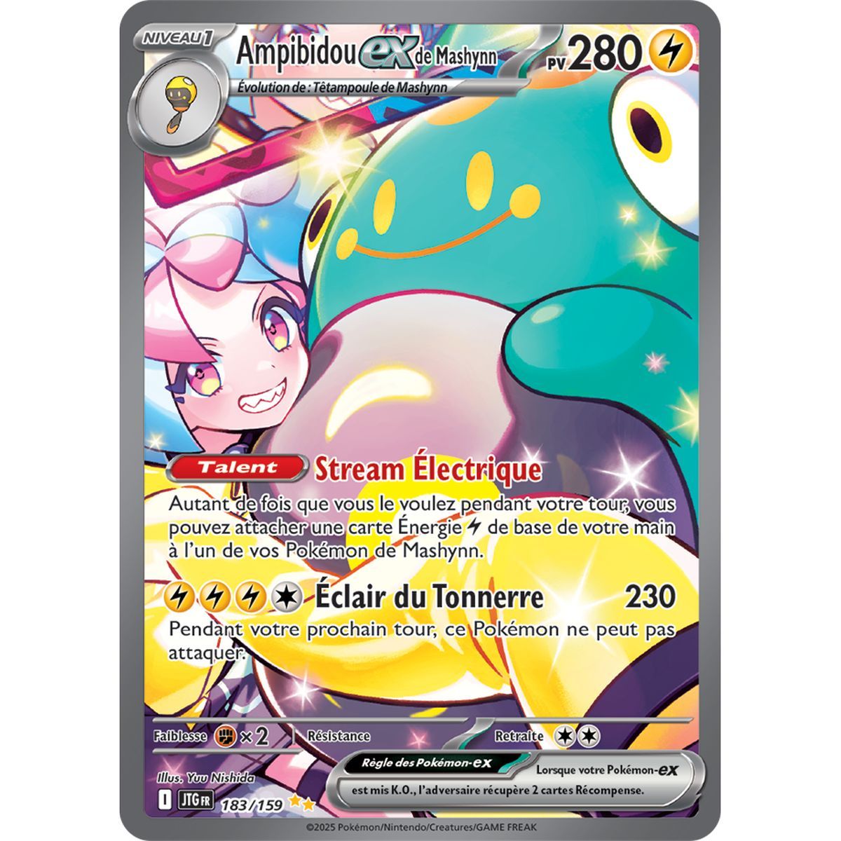 Item Ampibidou-exde Mashynn - Special Illustration Rare 183/159 - Scarlet and Violet 9 Adventures Together