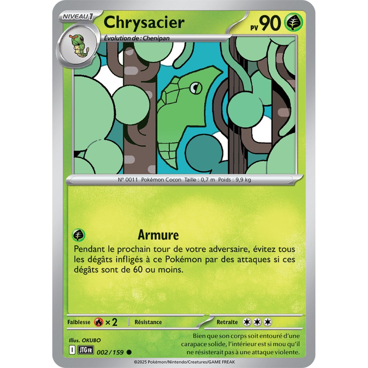 Item Chrysacier - Common 2/159 - Scarlet and Violet 9 Adventures Together