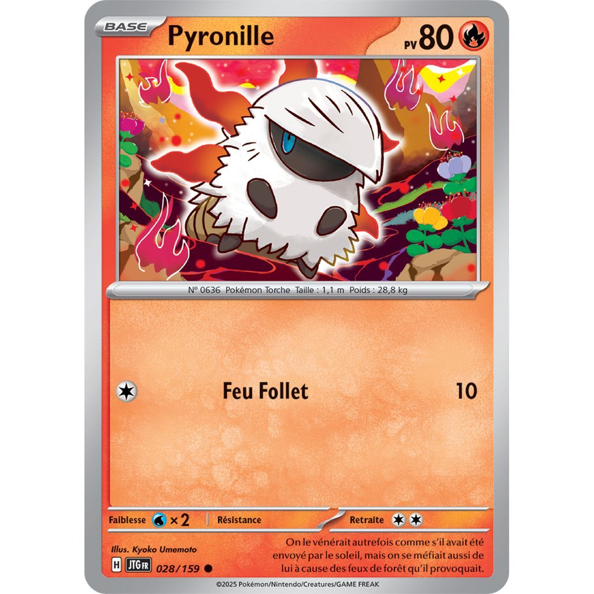 Pyronille - Common 28/159 - Scarlet and Violet 9 Adventures Together