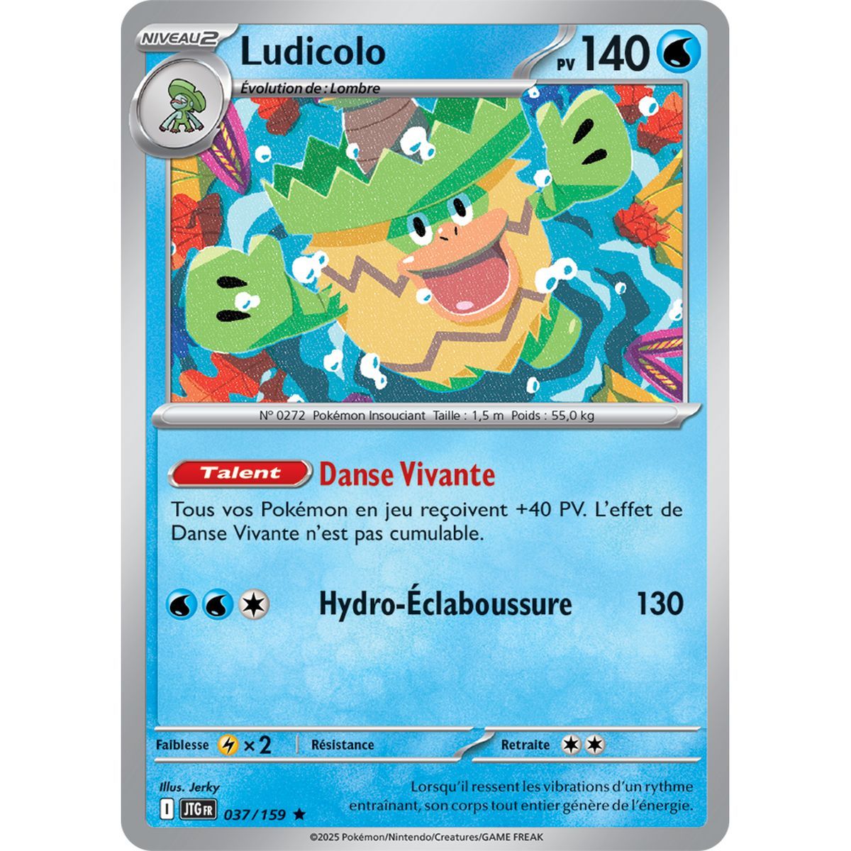 Item Ludicolo - Reverse 37/159 - Scarlet and Purple 9 Adventures Together