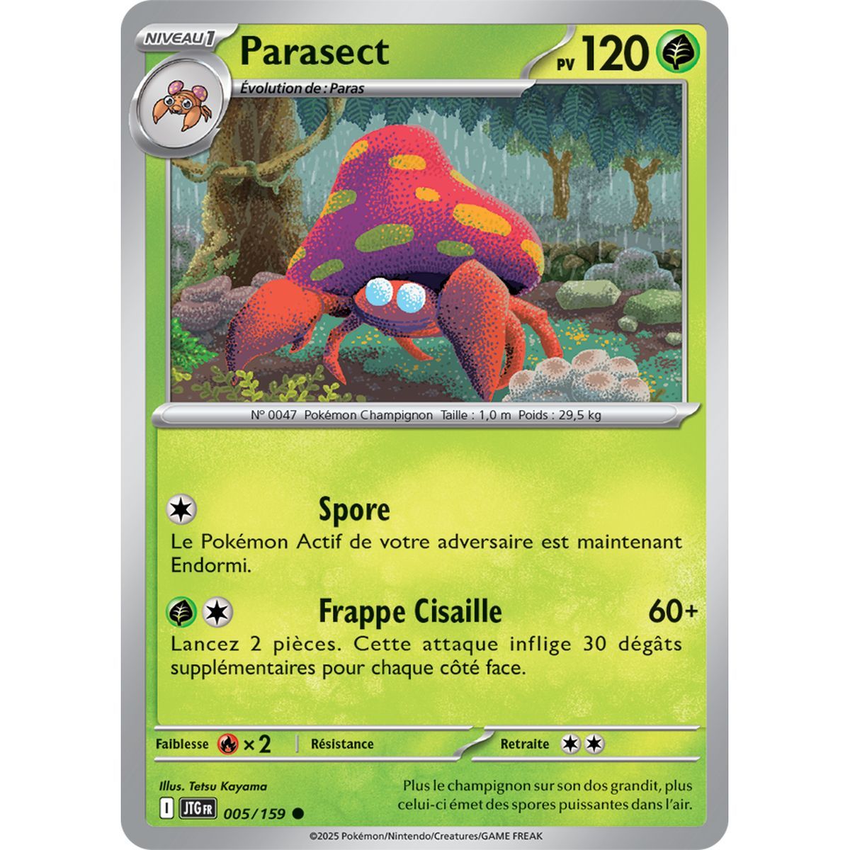 Parasect - Reverse 5/159 - Scarlet and Purple 9 Adventures Together