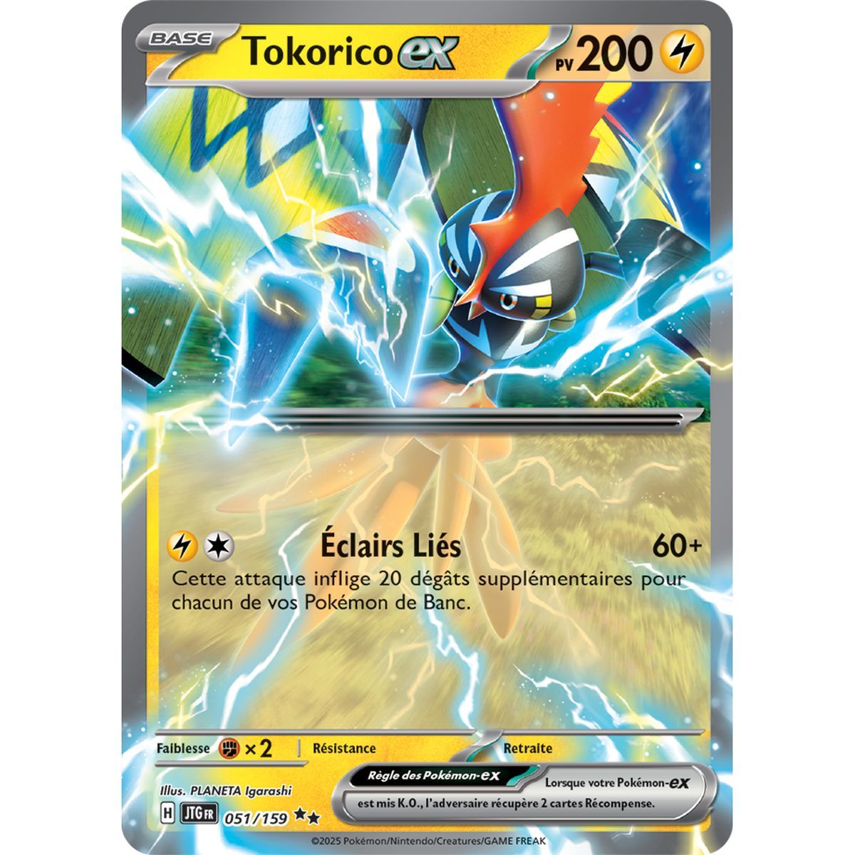 Tokorico-ex - Double Rare 51/159 - Scarlet and Violet 9 Adventures Together