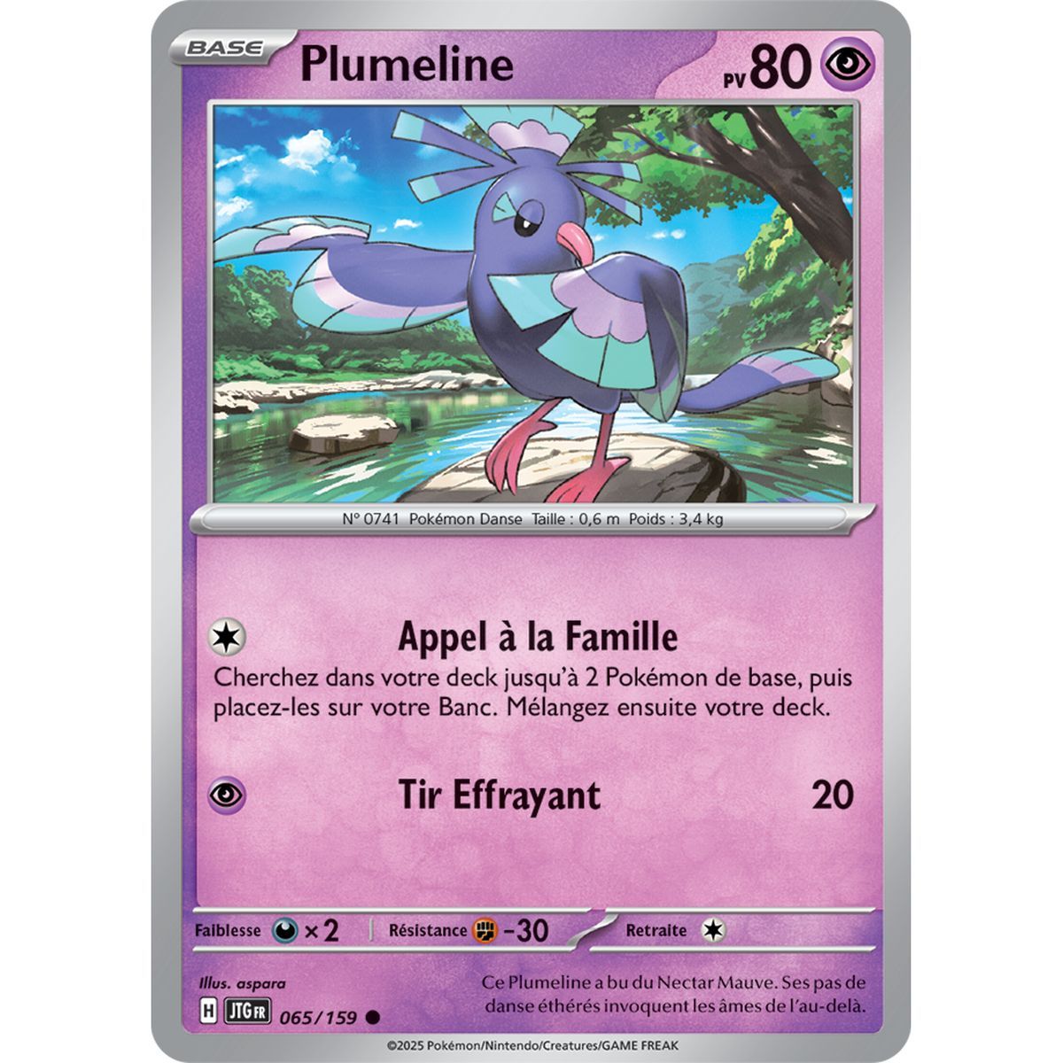 Plumeline - Reverse 65/159 - Scarlet and Violet 9 Adventures Together