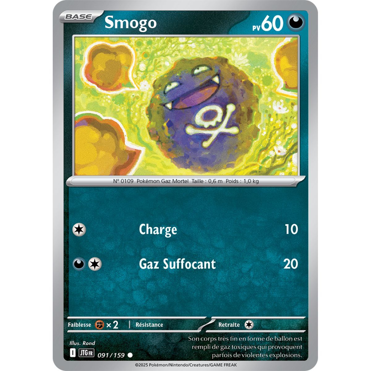 Item Smogo - Commune 91/159 - Scarlet and Violet 9 Adventures Together