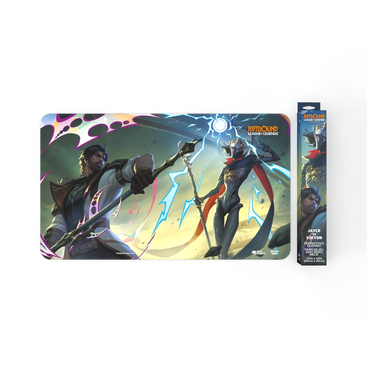 Playmat - Jayce vs Viktor - Riftbound League of Legends TCG - Set 4 Vendetta - Sealed