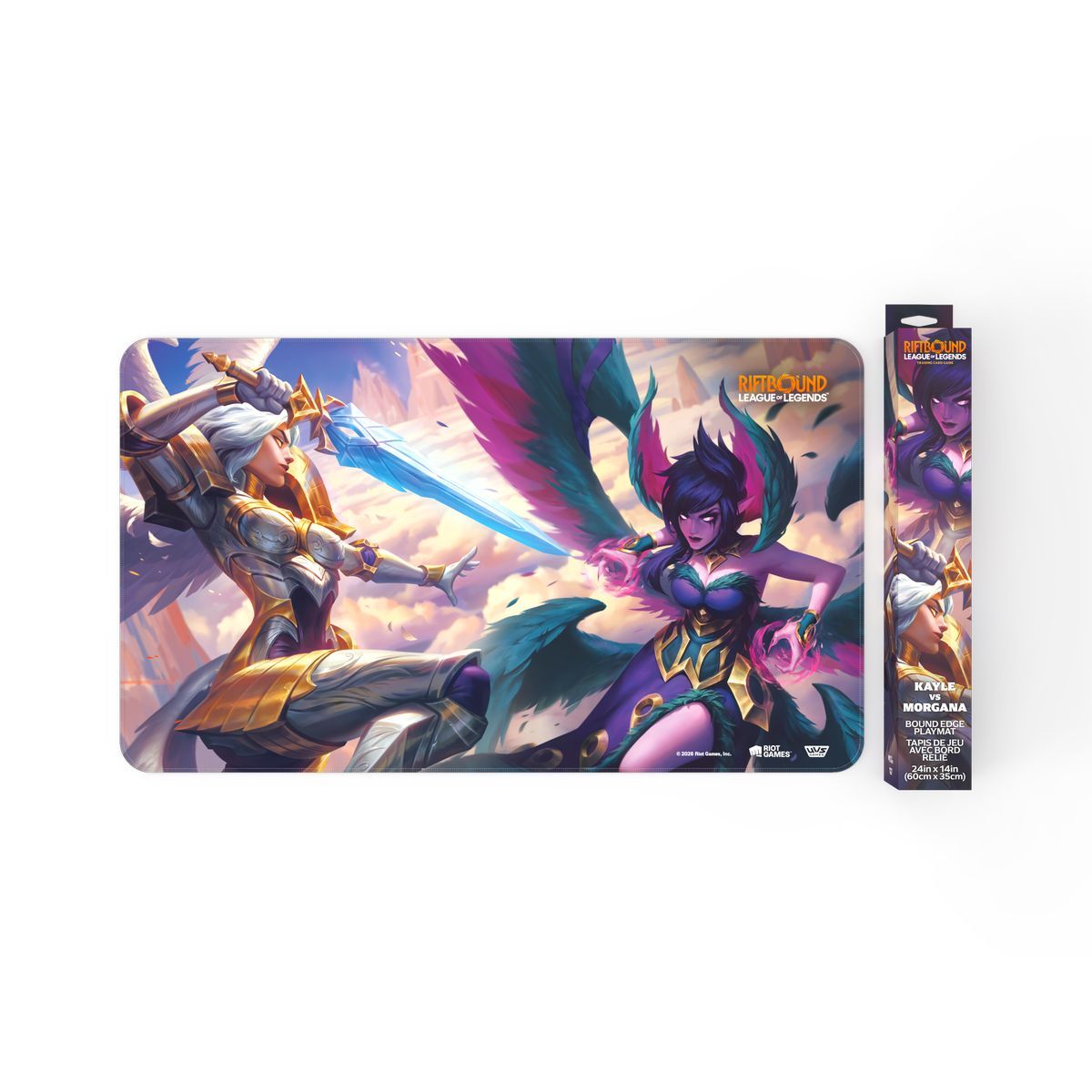 Playmat - Kayle vs Morgana - Riftbound League of Legends TCG - Set 4 Vendetta - Sealed
