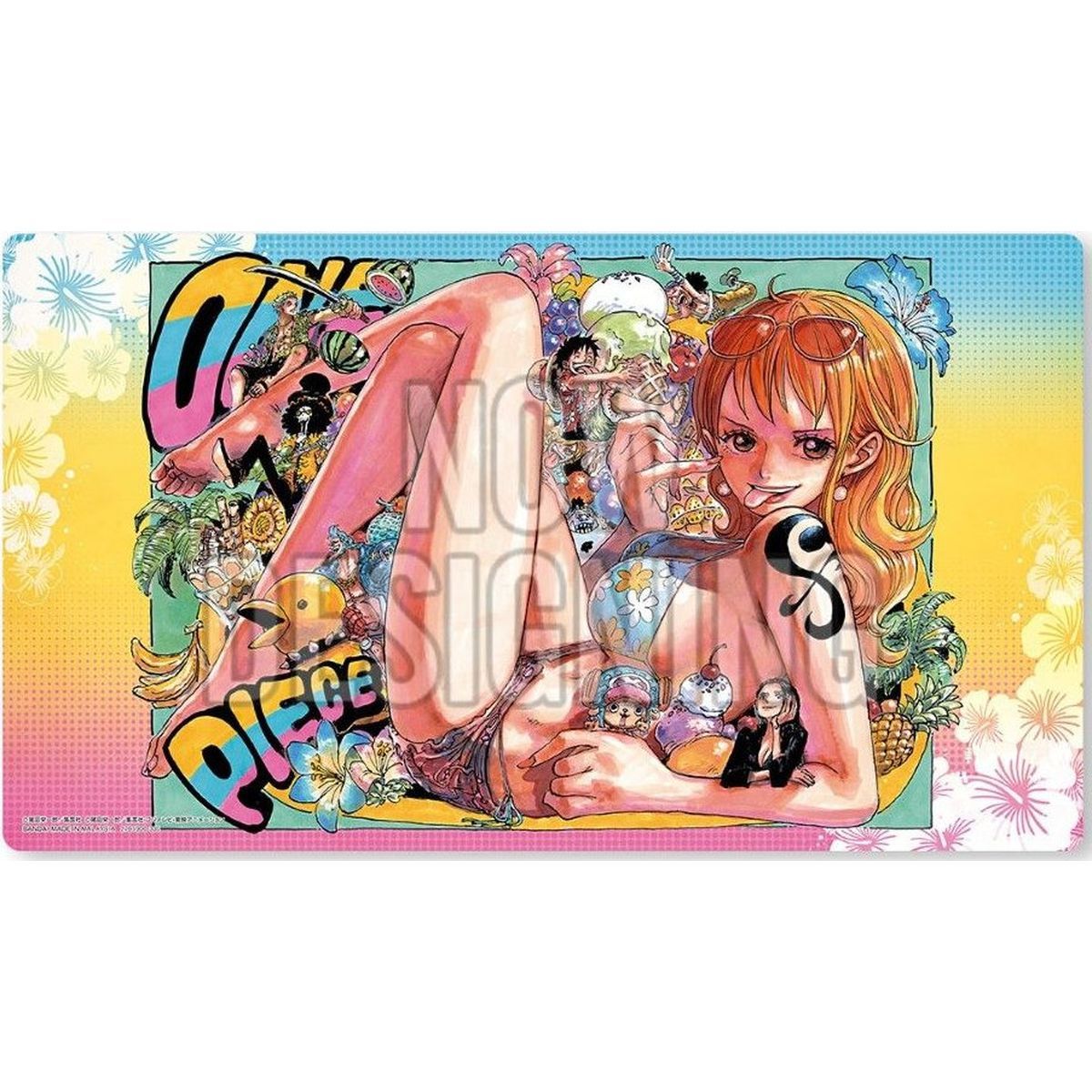 Playmat - Nami + Usopp Promo Card - Limited Edition Vol.3 - One Piece Card Game - Sealed