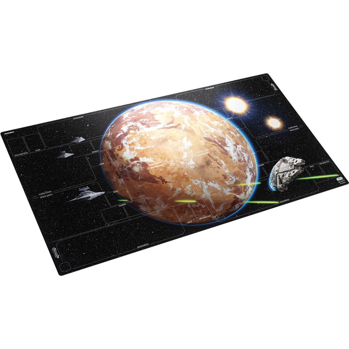 Playmat - Battle Zone: Twin Suns 4 Players - Star Wars: Unlimited - Gamegenic