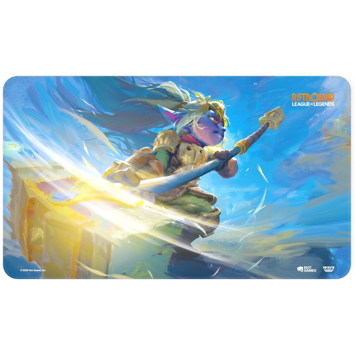 Playmat - Poppy, Keeper of the Hammer - Riftbound League of Legends TCG - Set 2 Spiritforged - Sealed