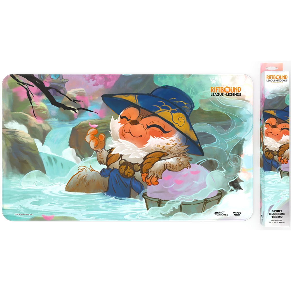 Playmat - Spirit Blossom Teemo - Riftbound League of Legends TCG - Set 2 Spiritforged - Sealed