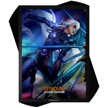100 Card Sleeves - Diana vs Leona - Riftbound League of Legends TCG - Set 4 Vendetta - Sealed