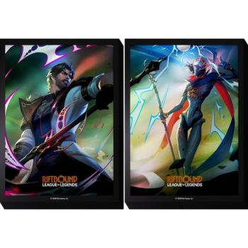 100 Card Sleeves - Jayce vs. Viktor - Riftbound League of Legends TCG - Set 4 Vendetta - Sealed