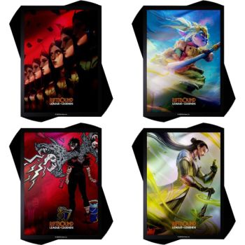 100 Card Sleeves - Leblanc, Deceiver - Riftbound League of Legends TCG - Set 3 Unleashed - Sealed
