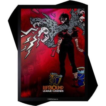100 Card Sleeves - Vi, Piltover Enforcer - Riftbound League of Legends TCG - Set 3 Unleashed - Sealed