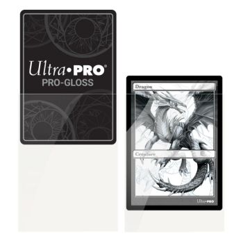 100 Card Sleeves - Standard - Pro-Gloss: Clear Transparent - Ultra Pro