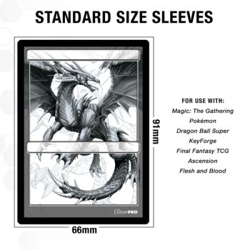 100 Card Sleeves - Standard - Pro-Gloss: Clear Transparent - Ultra Pro