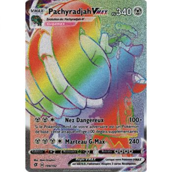 Pachyrajah VMAX - Secret Rare 199/192 EB02 Clash of the Rebels