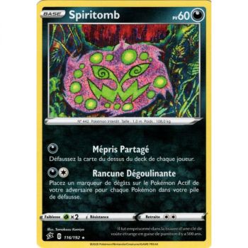 Item Spiritomb - Reverse 116/192 EB02 Rebel Clash