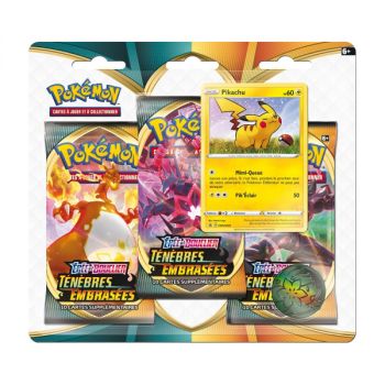 Pokémon - Tri-Pack - Darkness Ablaze [EB03] - Pikachu / Bibichu - FR