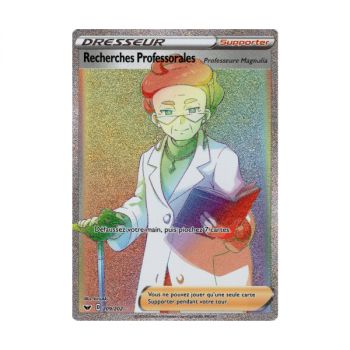 Item Professorial Research Professor Magnolia - Secret Rare 209/202 EB01 Sword and Shield