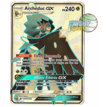 Item Archeduc GX - Full Art Ultra Rare SV47/SV94 - Sun and Moon 11.5 Occult Destinees