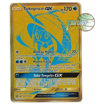 Item Tokopisco GX - Secret Rare SV92/SV94 - Sun and Moon 11.5 Occult Destiny