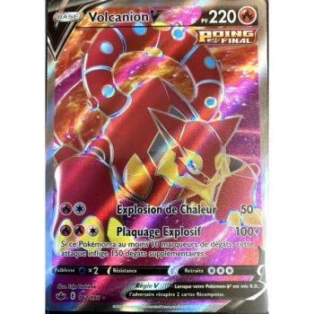 Item Volcanion V - Full Art Ultra Rare 162/198 - Sword and Shield Reign of Ice