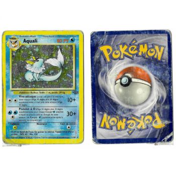 Item Aquali (1) 12/64 Jungle Holo Unlimited French View Scan