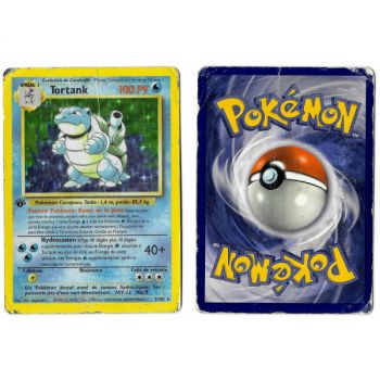 Item Tortank 2/102 Base Set Holo 1st French View Scan