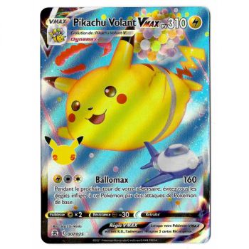Item Flying Pikachu VMAX - Full Art Ultra Rare 007/025 EB07.5 25th Anniversary Celebrations
