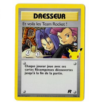 Item And here comes Team Rocket! - Holo Rare 15/82 EB07.5 25 Years Celebrations