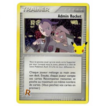 Item Admin Rocket - Holo Rare 86/109 EB07.5 25 Years Celebrations