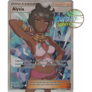 Item Alyxia - Full Art Ultra Rare 111/111 - Sun and Moon 4 Crimson Invasion