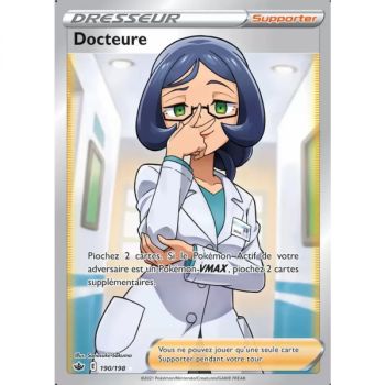 Item Doctor - Full Art Ultra Rare 190/198 - Sword and Shield Reign of Ice