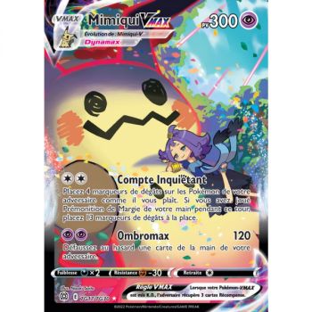 Item Mimiqui VMAX - Full Art Ultra Rare TG17/TG30 - EB09 Sword and Shield Sparkling Stars
