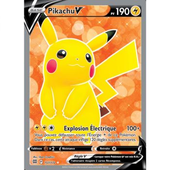 Item Pikachu V - Full Art Ultra Rare 157/172 - EB09 Sword and Shield Sparkling Stars