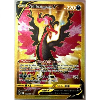 Item Galar Moltres V - Full Secret Art Rare 183/172 - EB09 Sword and Shield Sparkling Stars