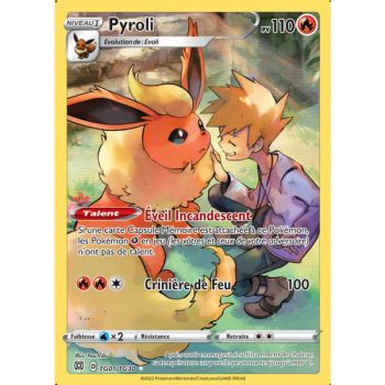 Item Pyroli - Holo Rare TG01/TG30 - EB09 Sword and Shield Sparkling Stars