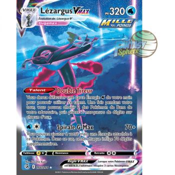 Item Lézargus VMAX - Secret Rare 266/264 - Fusion Fist Sword and Shield