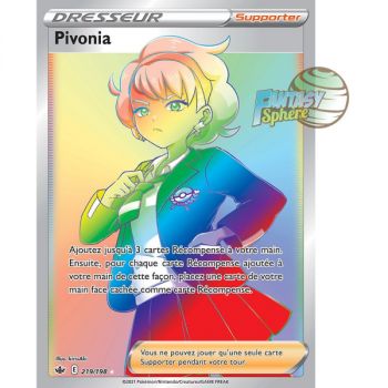 Item Pivonia - Secret Rare 219/198 - Sword and Shield Reign of Ice