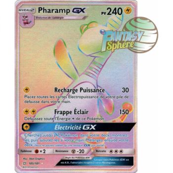 Item Pharamp GX - Secret Rare 185/181 - Sun and Moon 9 Shock Duo