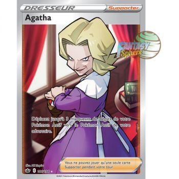 Item Agatha - Full Art Ultra Rare 186/198 - Sword and Shield Reign of Ice