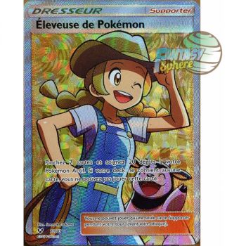Item Éleveuse de Pokémon - Full Art Ultra Rare Ultra Rare 73/73 - Soleil et Lune 3.5 Légendes Brillantes