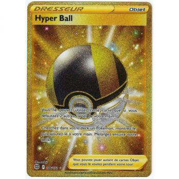 Item Hyper Ball - Full Secret Art Rare 186/172 - EB09 Sword and Shield Sparkling Stars